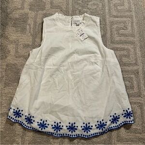 NWT J.Crew Linen Tank | XS